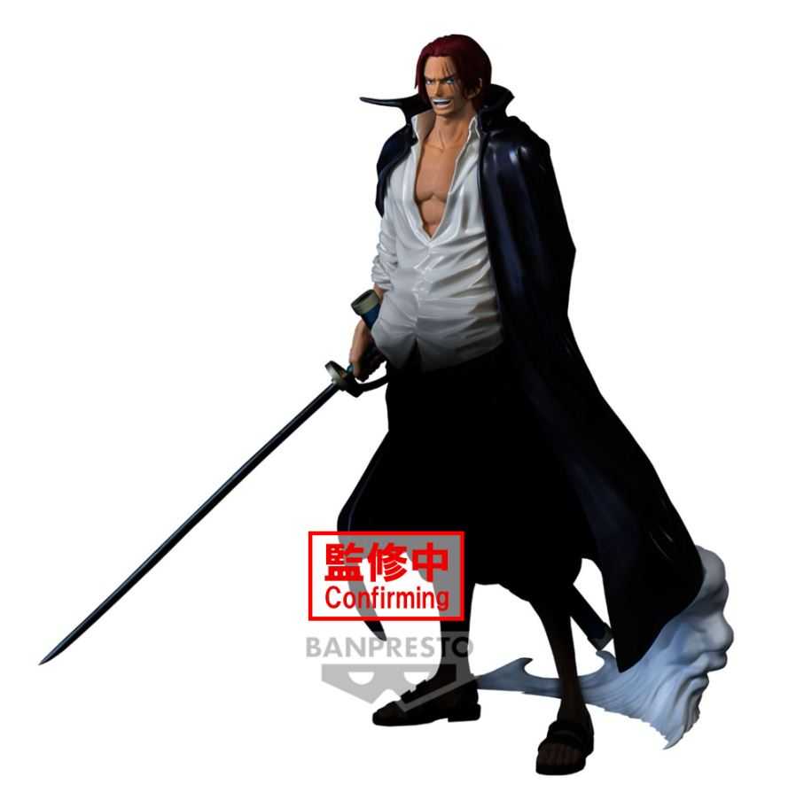 【艾頑玩具】『10月預購』BANPRESTO 景品 海賊王 航海王 PREMIUM 紅髮 傑克 金屬色 高約30cm