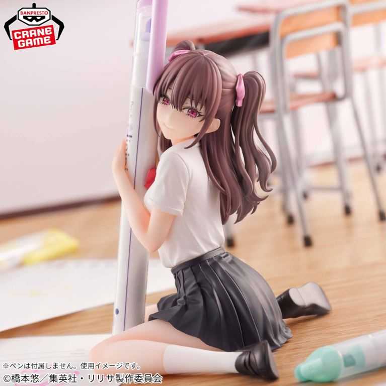 【艾頑玩具】『現貨』BANPRESTO 景品 2.5次元的誘惑 筆友！筆架公仔 橘美花莉 制服 ver.