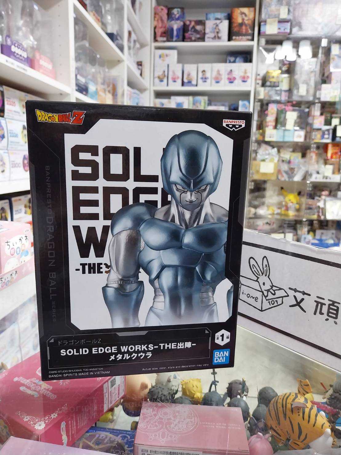 【艾頑玩具】『現貨』BANPRESTO 景品 七龍珠Z SOLID EDGE WORKS THE出陣 金屬克維拉