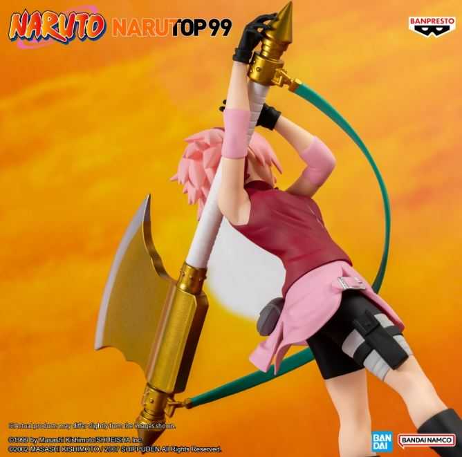 【艾頑玩具】『現貨』BANPRESTO 景品 火影忍者 NARUTOP99 春野櫻 火影 小櫻 公仔