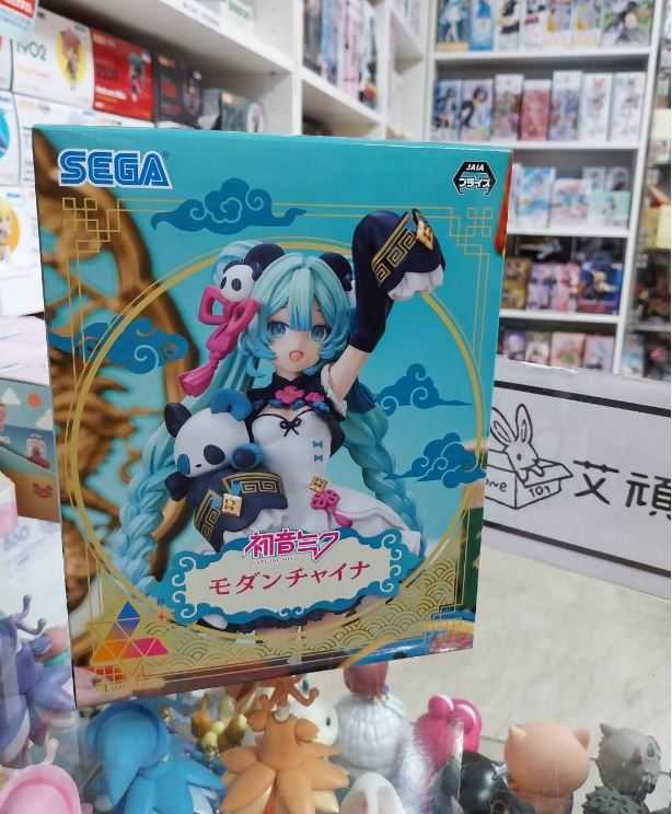 【艾頑玩具】『現貨』SEGA 景品 初音未來 Luminasta 初音 Modern China 初音 熊貓 中國風漢服