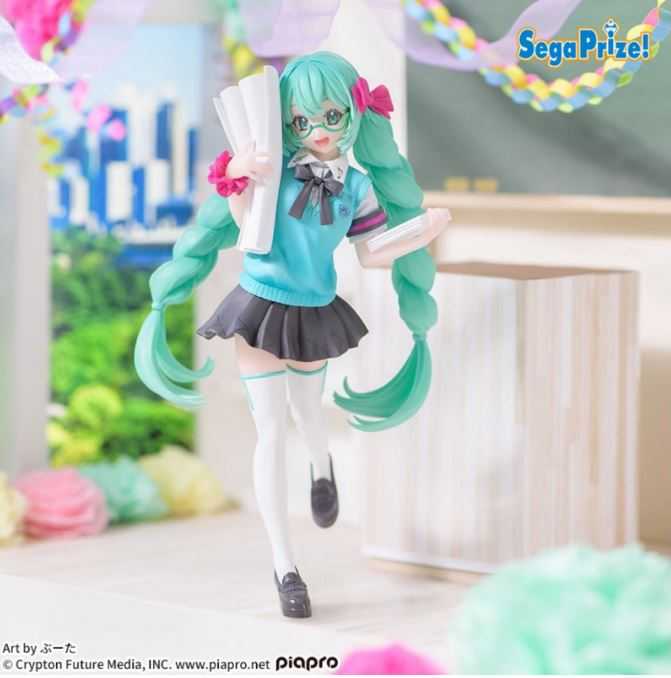 【艾頑玩具】『現貨』SEGA 景品 初音未來 16th Anniversary LUMINASTA 公仔 booota