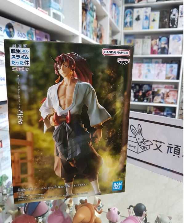 【艾頑玩具】『現貨』BANPRESTO 景品 劇場版 關於我轉生變成史萊姆這檔事 紅蓮之絆篇 緋色 希羅 紅丸哥 史萊姆