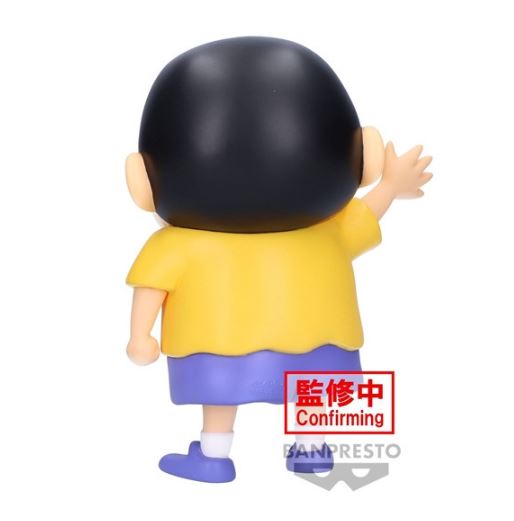 【艾頑玩具】『現貨』BANPRESTO 景品 蠟筆小新 大大的SOFVIMATES 野原新之助 漫畫色 軟膠公仔 小新