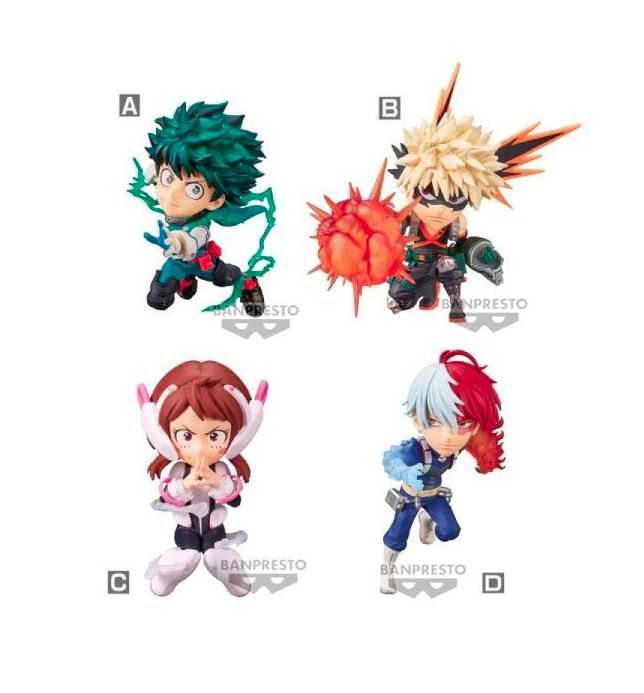 【艾頑玩具】『現貨(全套4款) 』BANPRESTO 景品 WCF 我的英雄學院 MHA LIMITED 我英