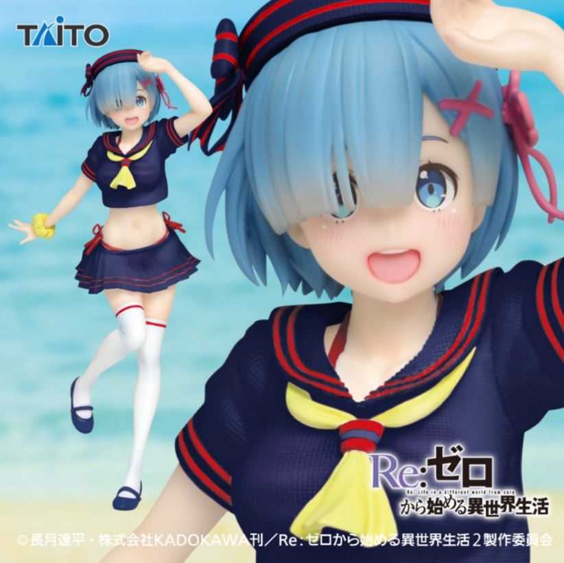 【艾頑玩具】『現貨』TAITO 景品 Re 從零開始的異世界生活 雷姆 海軍風 ver. 水手服 Renewal 異色