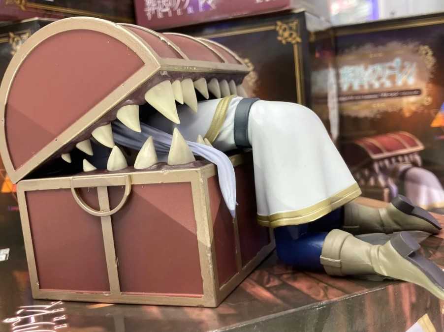 【艾頑玩具】『現貨』SEGA 景品 葬送的芙莉蓮 芙莉蓮與寶箱怪 LUMINASTA 芙莉蓮 寶箱怪 公仔 再販