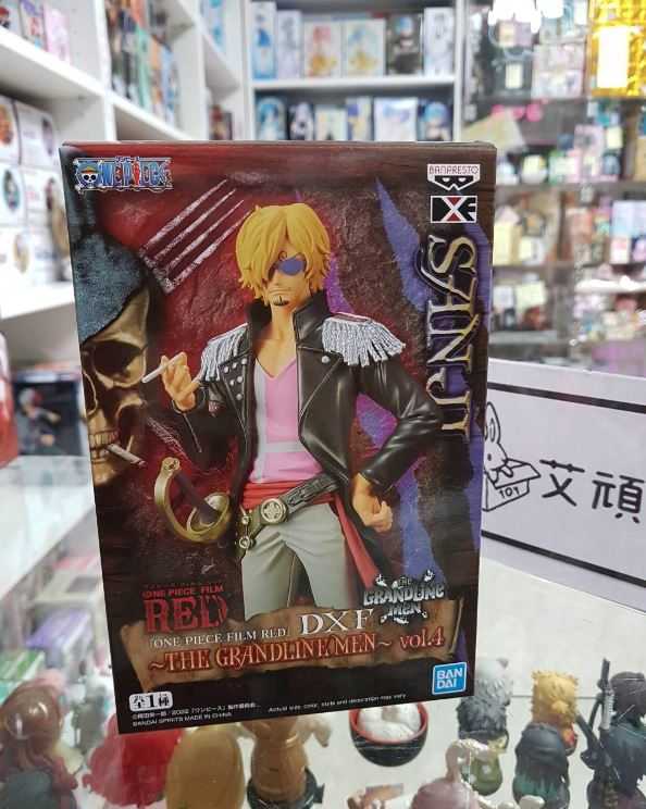 【艾頑玩具】『現貨』景品 海賊王 航海王 劇場版RED 紅髮歌姬 DXF GRANDLINE MEN vol.4 香吉士