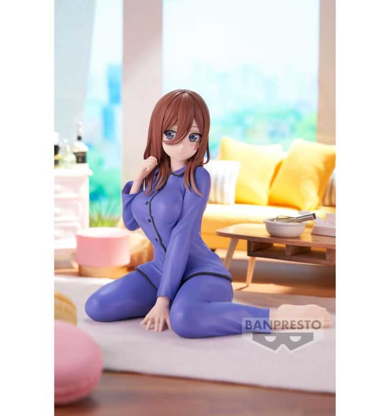 【艾頑玩具】『現貨』景品 五等分的新娘 五等分的花嫁 Relax time 中野三玖 三玖 休息時間