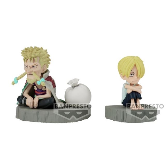 【艾頑玩具】『現貨』BANPRESTO 景品 海賊王 航海王 WCF LOG STORIES 香吉士 \u0026 哲普 公仔