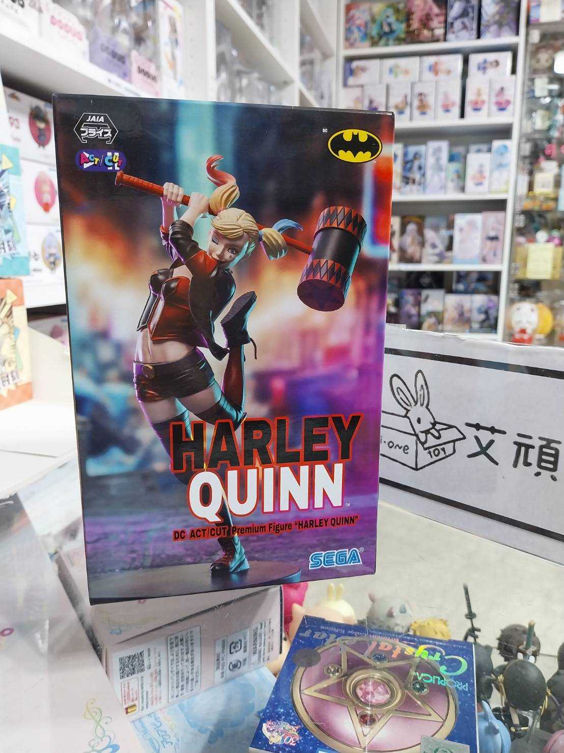 【艾頑玩具】『現貨』SEGA 景品 ACT/CUT DC 蝙蝠俠 小丑女 哈莉·奎茵
