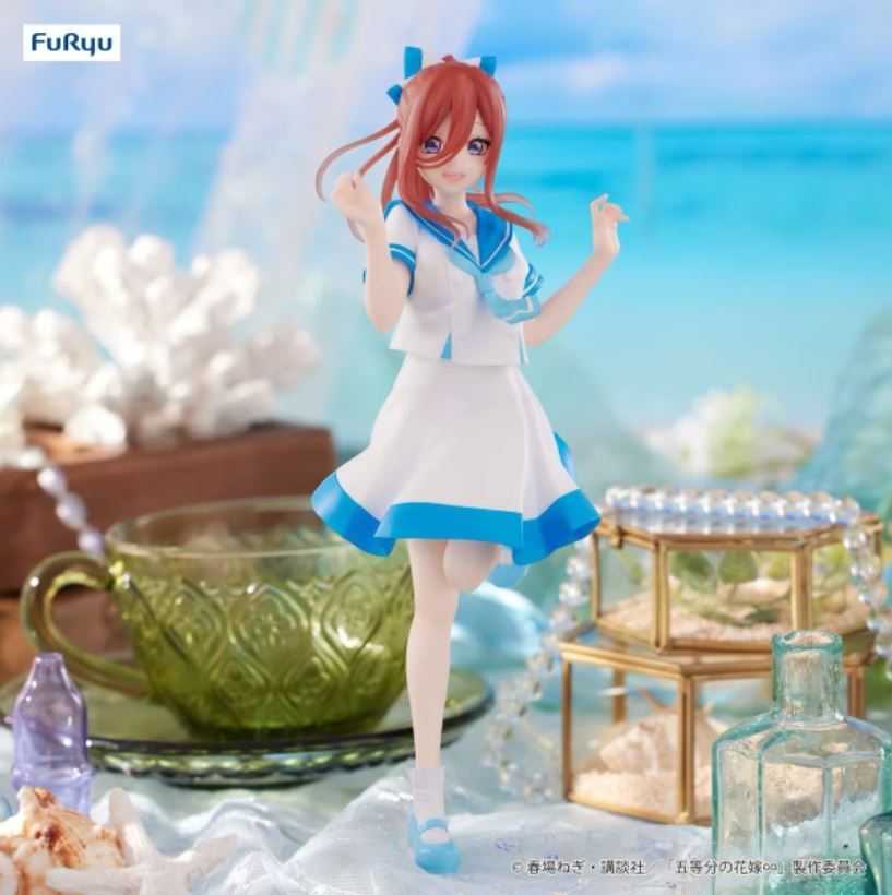 【艾頑玩具】『現貨 (附特典)』FuRyu 景品 五等分的新娘 中野三玖 Trio-Try-It 水手服 五等分 三玖