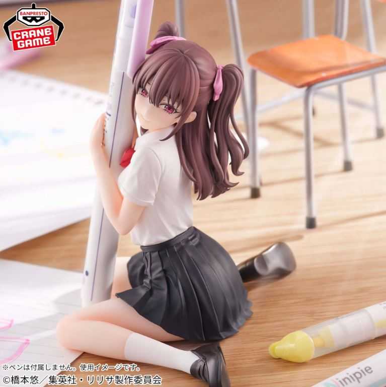 【艾頑玩具】『現貨』BANPRESTO 景品 2.5次元的誘惑 筆友！筆架公仔 橘美花莉 制服 ver.