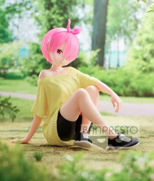 【艾頑玩具】『現貨』BANPRESTO 景品 Re 從零開始的異世界生活 Relax time 休息時間 拉姆 鍛鍊造型