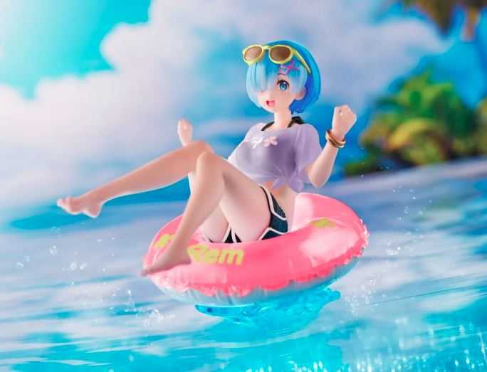 【艾頑玩具】『現貨 盒損』TAITO 景品 re 從零開始 雷姆 Aqua Float Girls 公仔 Renewal