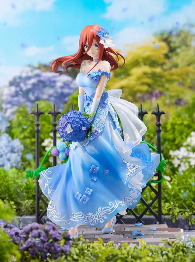 【艾頑玩具】『現貨』eStream 1/7 五等分的新娘 中野三玖 Floral Dress 五等分 花嫁 三玖 PVC