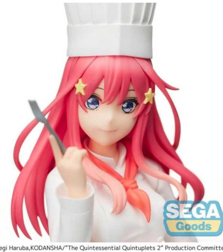 【艾頑玩具】『現貨』 SEGA 五等分的花嫁 五等分的新娘 中野五月 廚師 五等分 五月 公仔