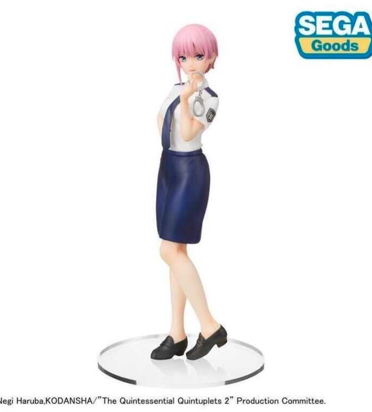 【艾頑玩具】『現貨』SEGA 景品 五等分的新娘 五等分的花嫁 中野一花 警察 ver. 五等分 一花 公仔