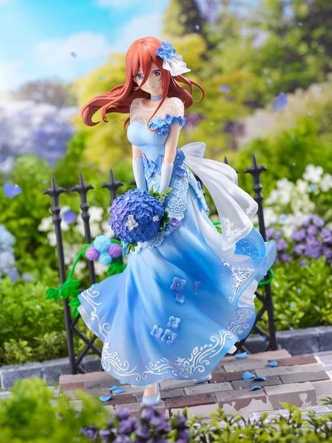 【艾頑玩具】『現貨』eStream 1/7 五等分的新娘 中野三玖 Floral Dress 五等分 花嫁 三玖 PVC