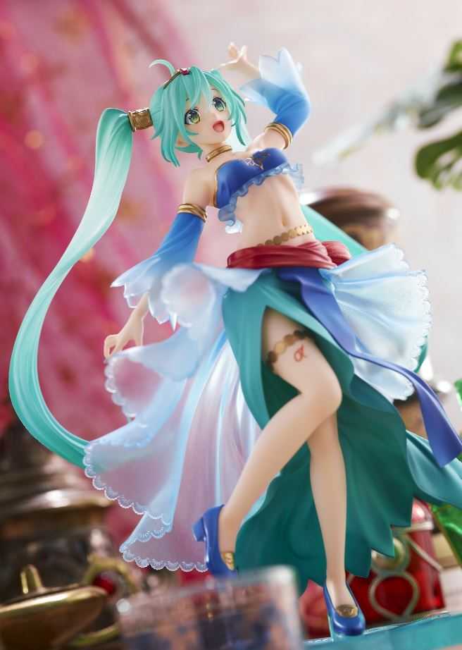 【艾頑玩具】『現貨(不挑盒)』TAITO 景品 初音未來 Princess AMP 阿拉伯 再販 初音 阿拉伯公主 舞孃