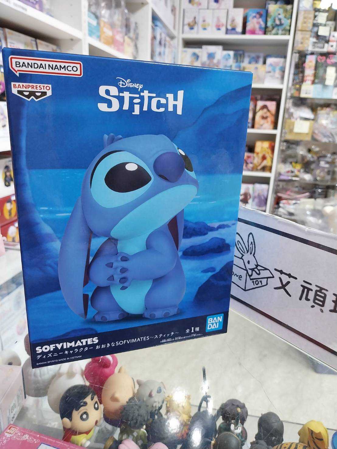 【艾頑玩具】『現貨』BANPRESTO 景品 迪士尼 巨大 SOFVIMATES 史迪奇 公仔
