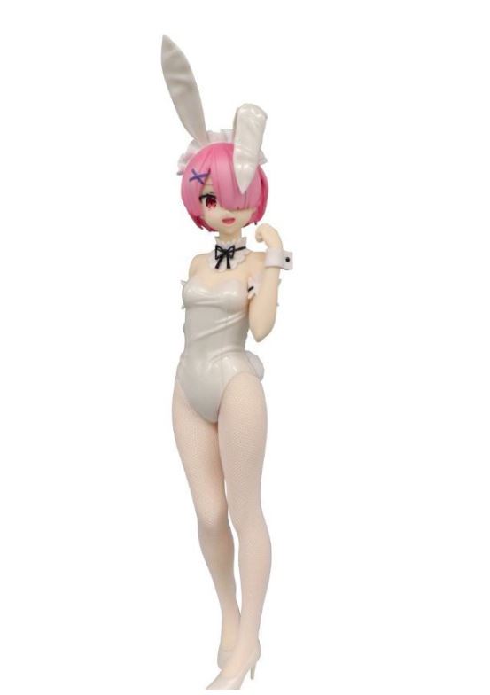 【艾頑玩具】『現貨』 FuRyu 景品 BiCute Bunnies 拉姆 白色 兔女郎 ver. 兔耳 白兔 公仔