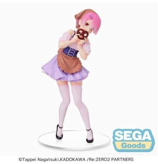 【艾頑玩具】『現貨』SEGA 景品 Re 從零開始的異世界生活 拉姆 德國慕尼黑 啤酒節 Ver. 蝴蝶餅 公仔