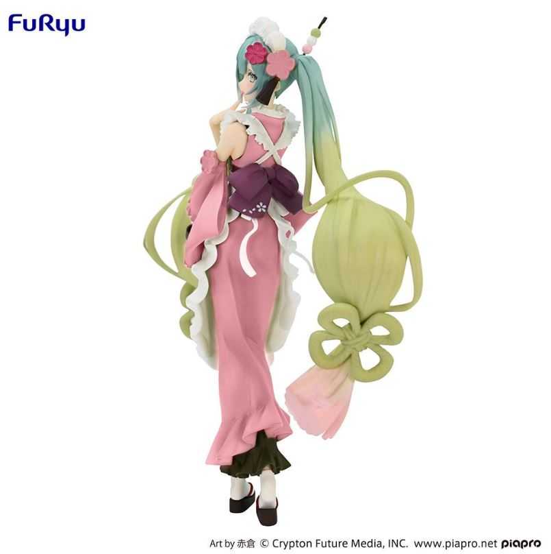 【艾頑玩具】『現貨』FuRyu 景品 初音未來 初音 Exc∞d SweetSweets 抹茶聖代 抹茶百匯 櫻花開