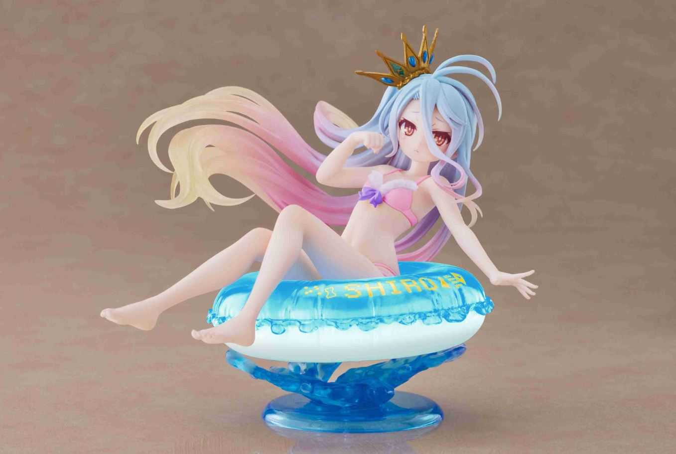 【艾頑玩具】『現貨』TAITO 景品 Aqua Float Girls 遊戲人生 白 Renewal 泳圈 泳裝