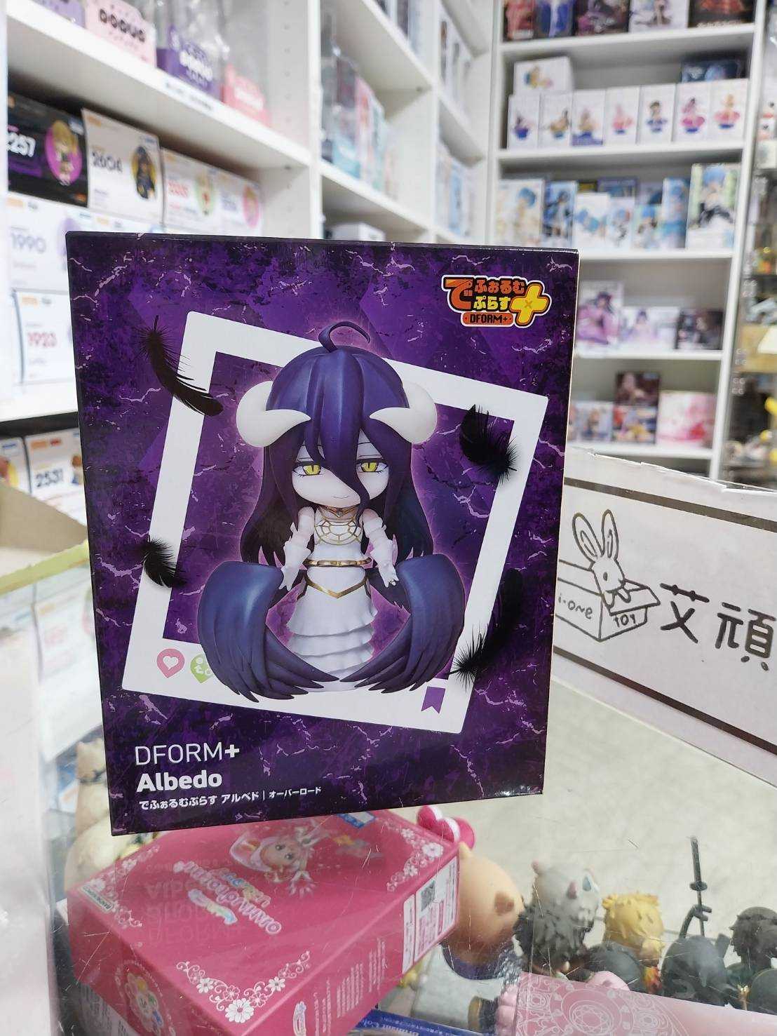 【艾頑玩具】『現貨』elCOCO DFORM+ OVERLORD 雅兒貝德 Q版 可動 公仔