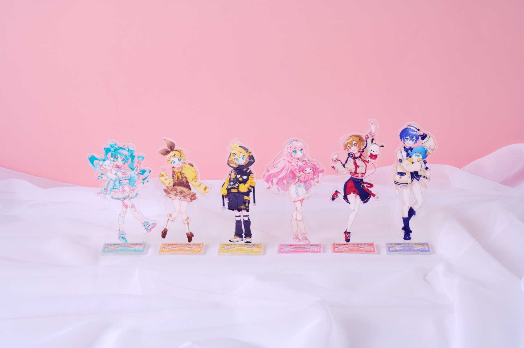 【RE】 (免訂金) 預購25年12月 Reet Piapro Characters x 三麗鷗 壓克力立牌 中盒6入