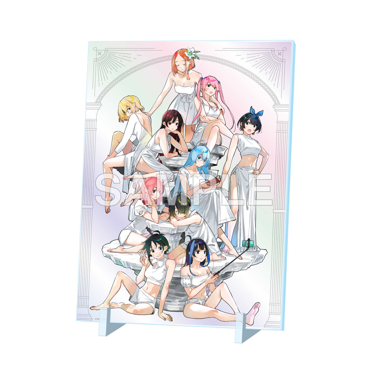 【RE】(免訂金) 預購25年11月 角川 出租女友 × 紫雲寺家的兄弟姊妹 極光壓克力板畫 Ver. Venus