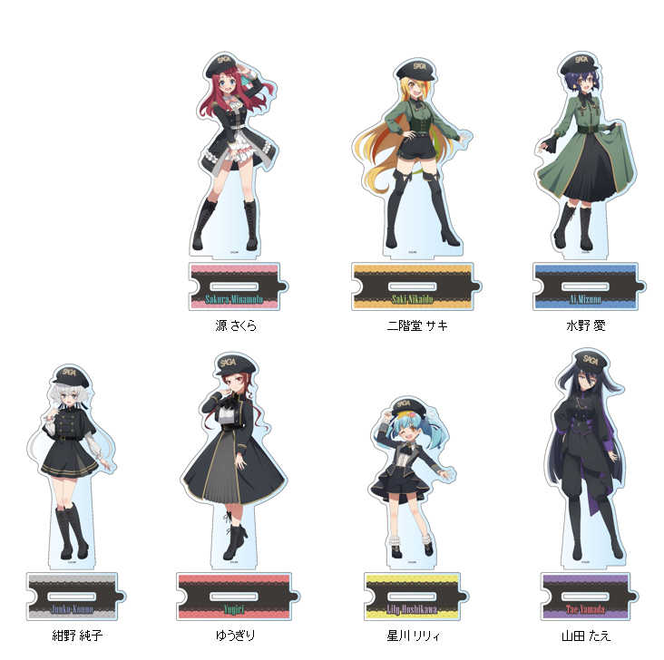 【RE】(免訂金) 預購26年3月 CS 佐賀偶像是傳奇 劇場版 夢幻銀河樂園 軍裝蘿莉塔Ver. 壓克力立牌