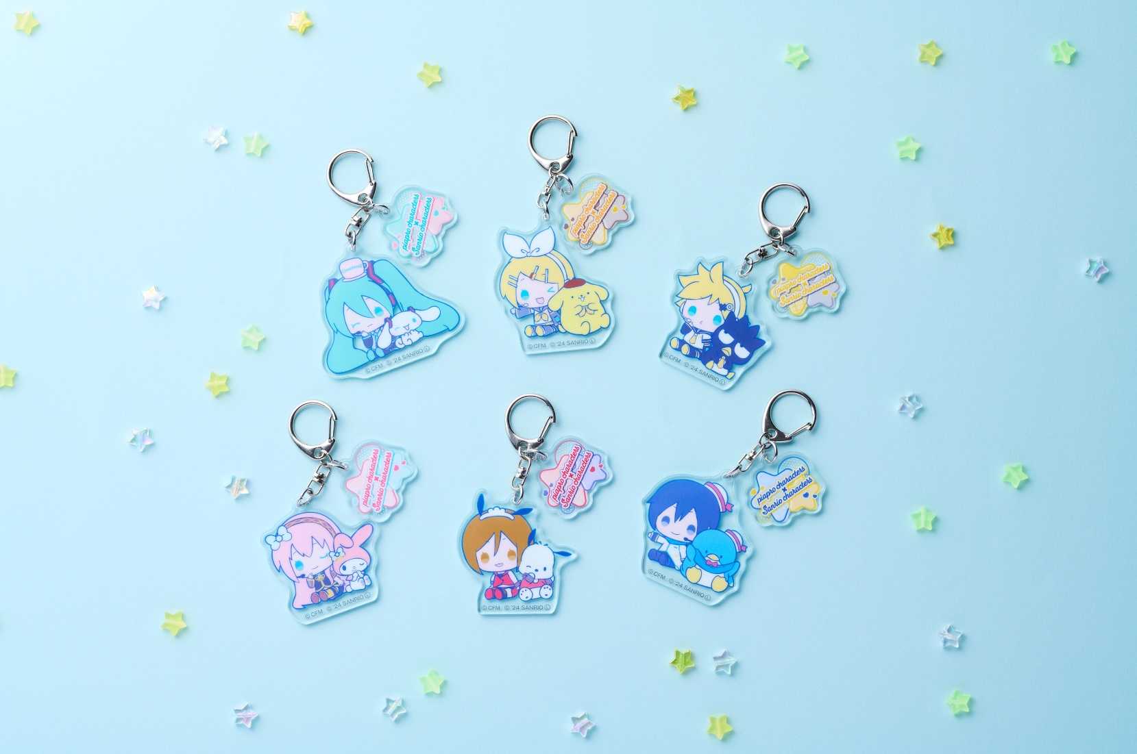 【RE】 (免訂金) 預購25年12月 Reet Piapro Characters x 三麗鷗 壓克力吊飾 中盒6入