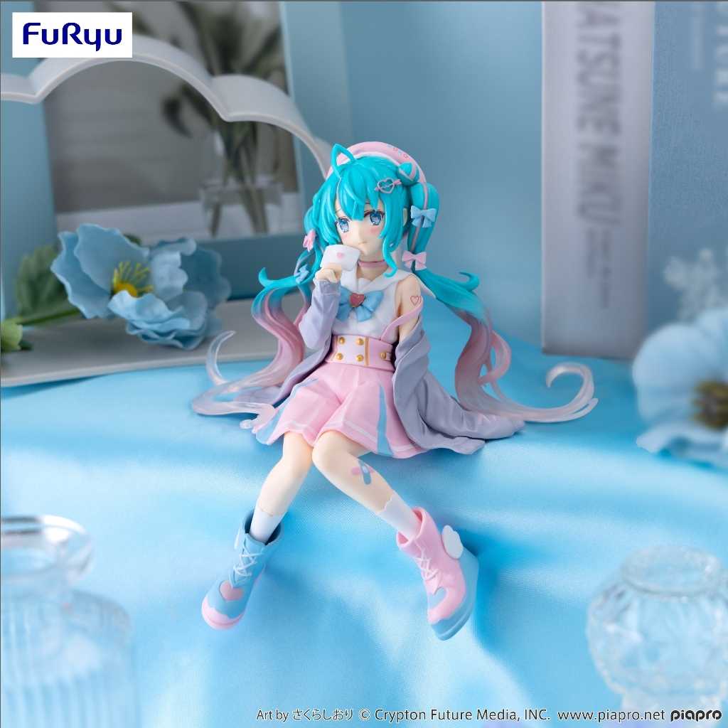 【RE】全新現貨 代理版 FuRyu 景品 初音未來 泡麵蓋 戀愛水手服 暗色ver. 附特典