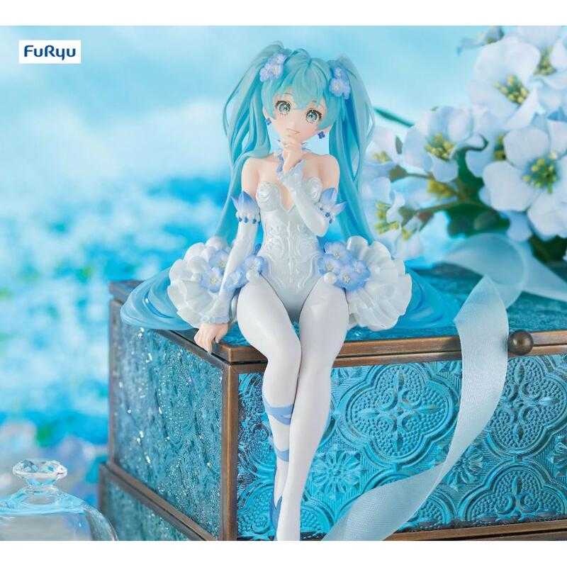 【RE】全新現貨 日版 FuRyu 景品 初音未來 泡麵蓋 Flower Fairy 粉蝶花 再販