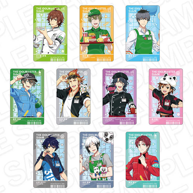 【RE】(免訂金)預購25年9月 Contents Seed 偶像大師 SideM 透明卡片 遊樂園Ver. 中盒