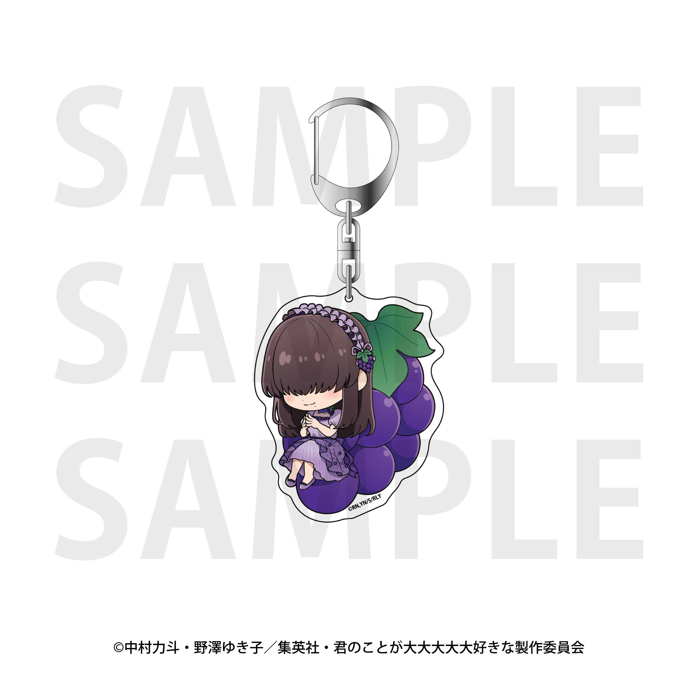 【RE】(免訂金) 預購25年11月 EDITH 超超超超超喜歡你的100個女朋友 Q版壓克力吊飾 中盒5入