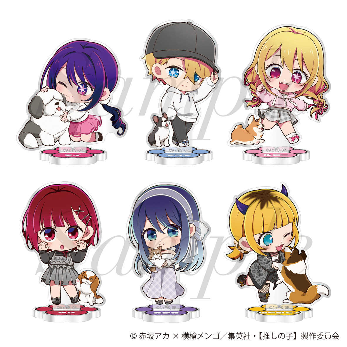 【RE】(免訂金) 預購25年11月 Philter,Inc. 我推的孩子 與狗狗一起 Q版迷你壓克力立牌集 中盒6入