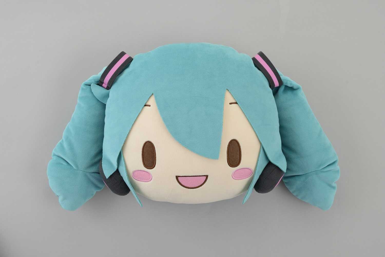 【RE】預購25年12月(免訂金) SEGA 初音未來 初音ミク 豆豆眼軟軟大臉造型抱枕