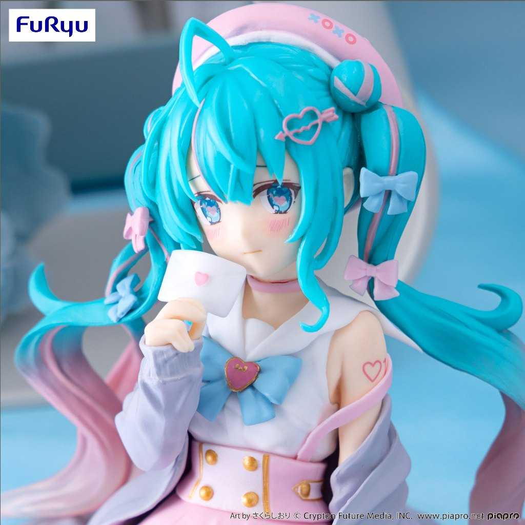 【RE】全新現貨 代理版 FuRyu 景品 初音未來 泡麵蓋 戀愛水手服 暗色ver. 附特典