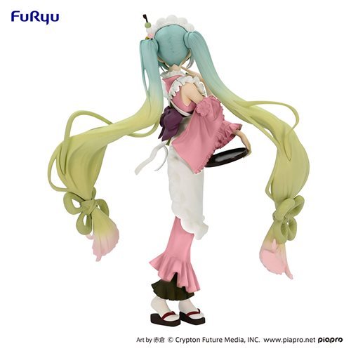 【RE】全新現貨 日版 FuRyu 景品 初音 Exc∞d Creative 抹茶聖代 櫻花色