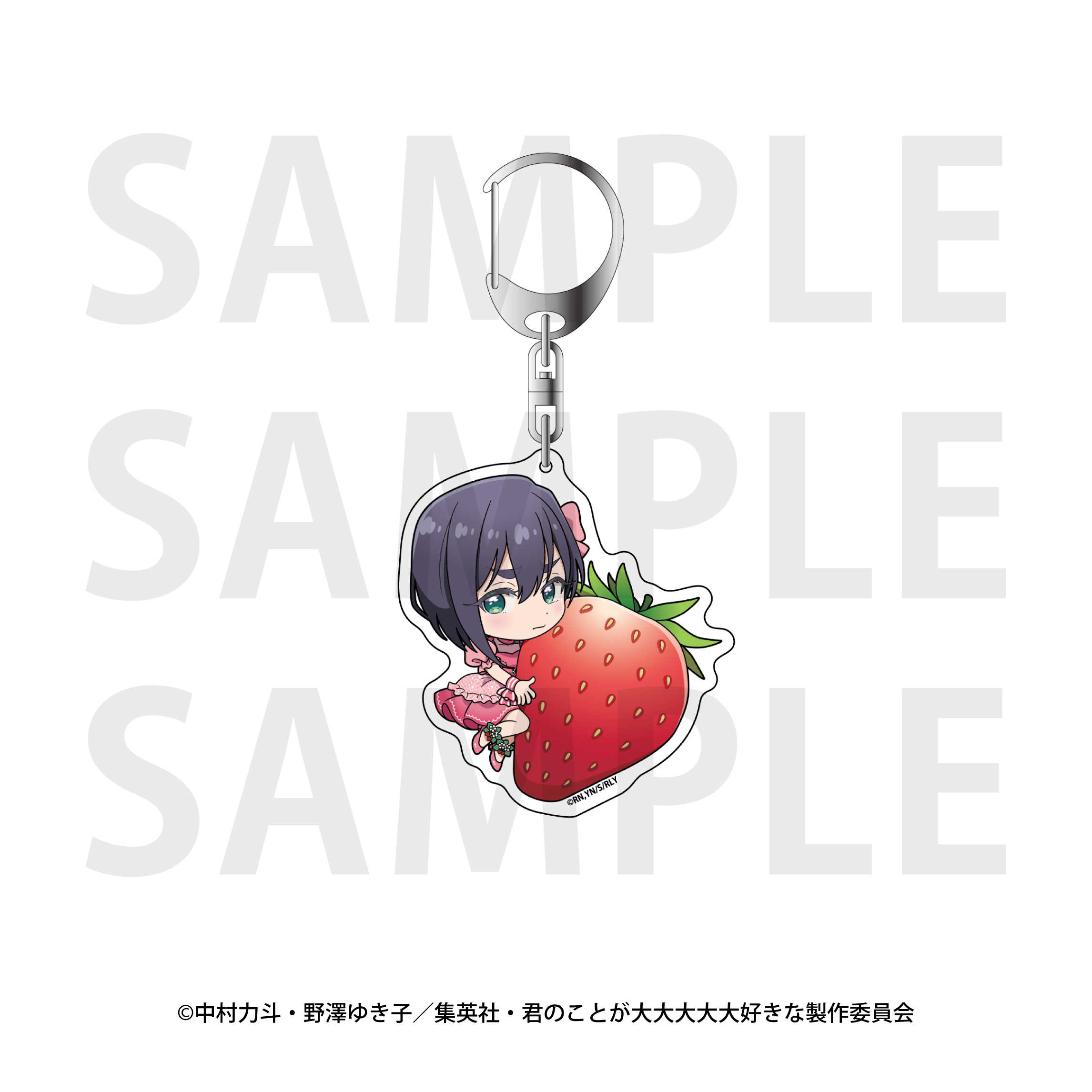 【RE】(免訂金) 預購25年11月 EDITH 超超超超超喜歡你的100個女朋友 Q版壓克力吊飾 中盒5入