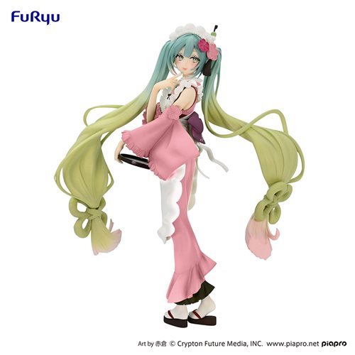 【RE】全新現貨 日版 FuRyu 景品 初音 Exc∞d Creative 抹茶聖代 櫻花色