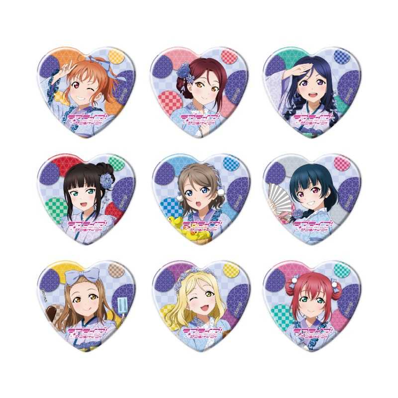 【RE】(免訂金) 預購26年2月 A3 Love Live! Sunshine!! 和風禮服Ver 新型胸章 中盒9入