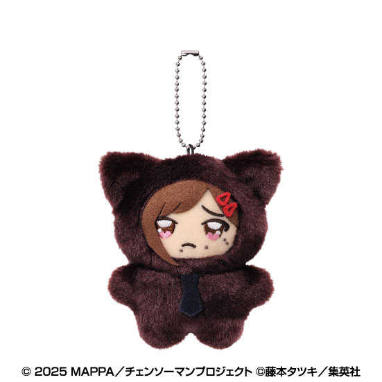 【RE】(免訂金) 預購25年12月 Ensky 劇場版 鏈鋸人 蕾潔篇 貓耳裝珠鍊布偶吊飾 貓咪裝娃娃