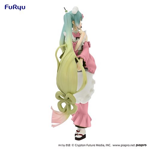 【RE】全新現貨 日版 FuRyu 景品 初音 Exc∞d Creative 抹茶聖代 櫻花色