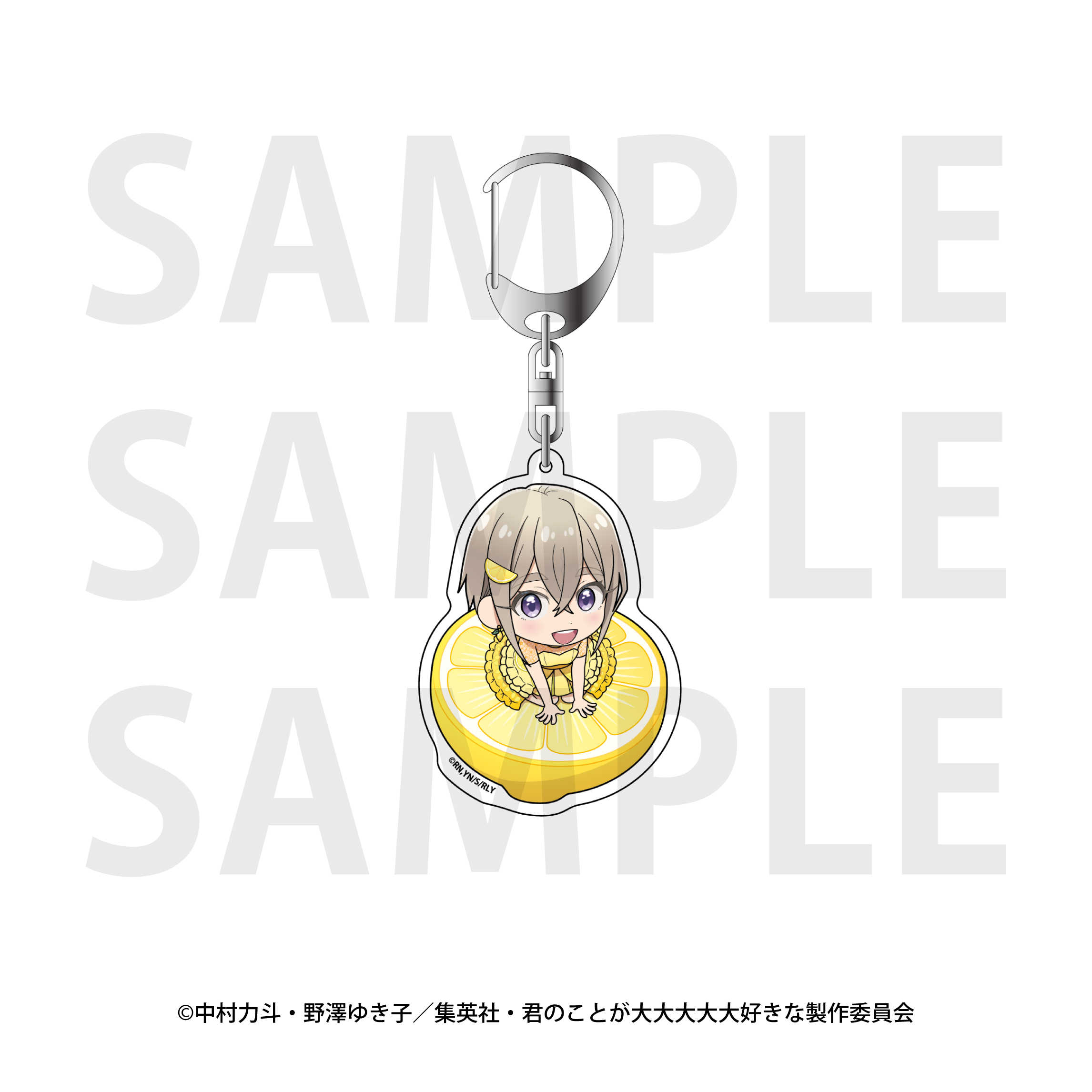 【RE】(免訂金) 預購25年11月 EDITH 超超超超超喜歡你的100個女朋友 Q版壓克力吊飾 中盒5入