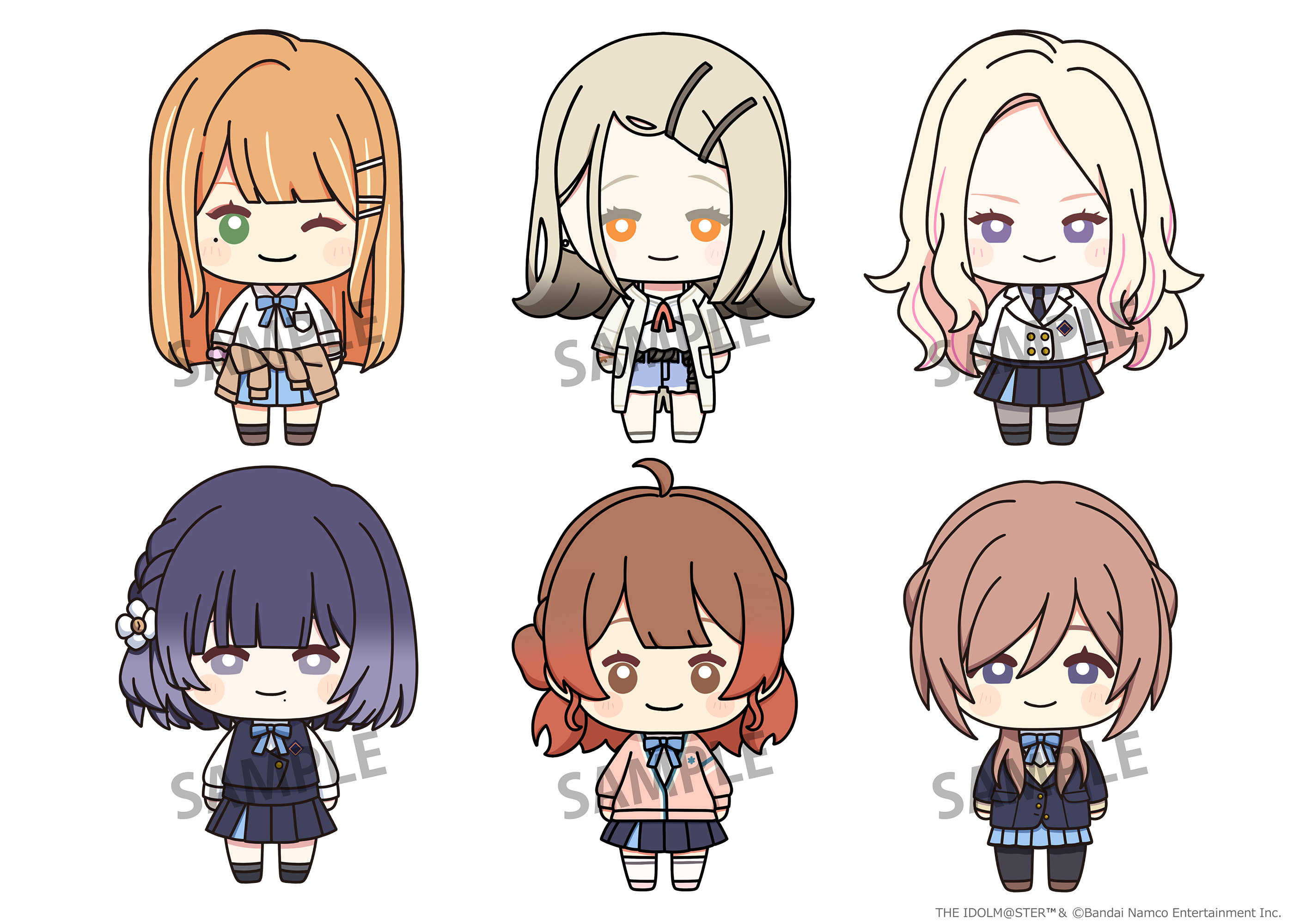 【RE】(免訂金)預購25年9月 PROOF 學園偶像大師 Q版公仔收藏集 第2彈 中盒6入