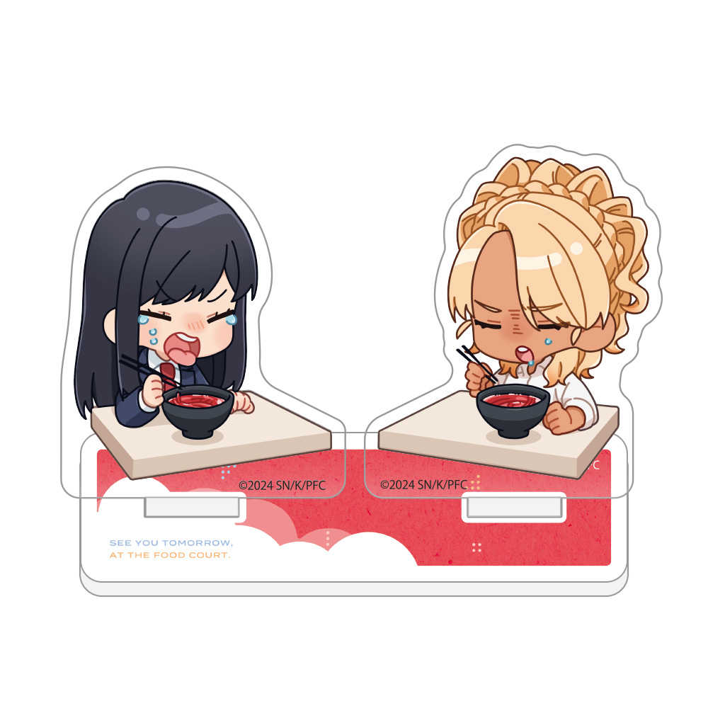 【RE】(免訂金) 預購26年1月 Curtain Tamashii 明天，美食廣場見 和田\u0026山本 Q版壓克力立牌